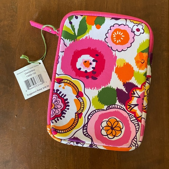Vera Bradley Clementine tablet sleeve - Picture 2 of 4